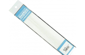 Пластиковый профиль пруток диаметр 2,5мм*250мм, 6шт