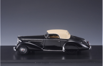 PACKARD 1601 Eight 120 Graber Convertible 1938 Black