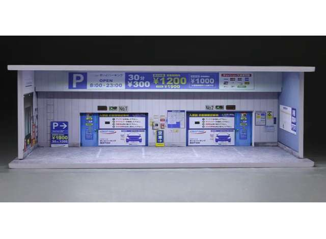Diorama Underground parking B, various