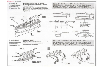 Сборная модель IJN Utility Boat Set