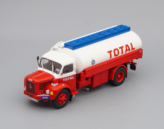 BERLIET GLR 8 M2 Citerne Essence, white / red / blue