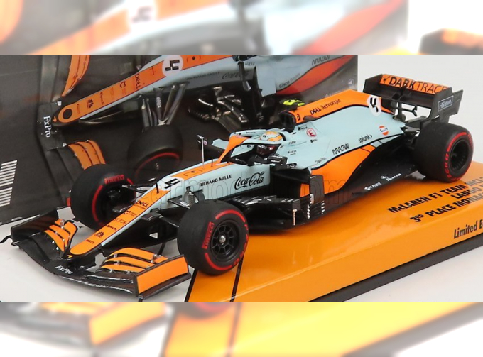 McLAREN MCL35M 3-й Monaco GP Formula 1 Lando Norris (2021)