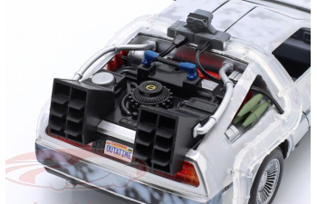 DeLOREAN Time Machine "Back to the Future", silver/grey