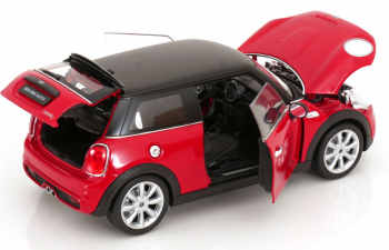 MINI Cooper Hatch 2-door (2015), Red Black