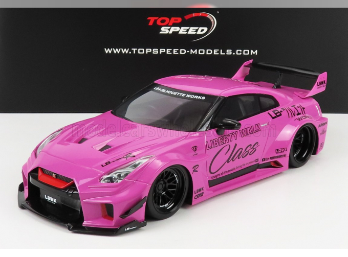 NISSAN 35gt-rr Version-1 Lb-silhouette Works Gt Class (2020), Pink