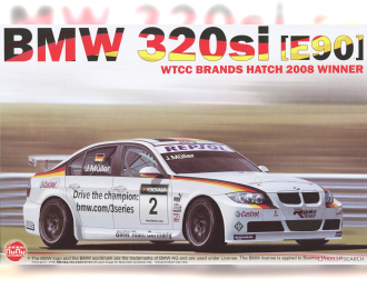 Сборная модель BMW 320si E90 2008 WTCC Brands Hatch Winner