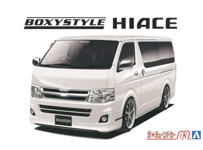 Сборная модель Toyota HiAce BoxStyle TRH200V Super GL 10