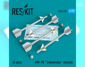 Ракеты для AIM-9B "Sidewinder" (4 штуки)