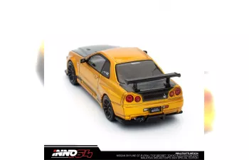 NISSAN Skyline Gt-r (r34) Top Secret (2007), Gold Met Black