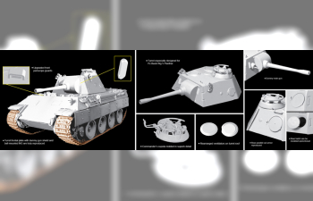 Сборная модель Танк Pz.Beob.Wg.V Ausf.D Early Production