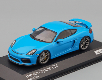 PORSCHE Cayman GT4 Riviera, blue