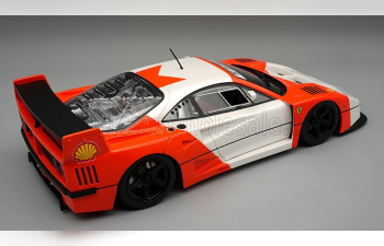 FERRARI F40 Lm N 0 Racing (1996) - Black Wheels, White Red