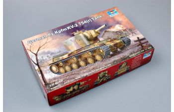 Сборная модель Танк Pz.Kpfw KV-2 754 ( r )