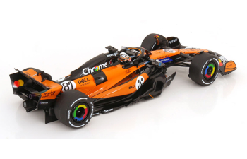 McLAREN F1 Mcl39 Team Mclaren №81 3rd Monaco Gp (2025) Oscar Piastri, Orange Black