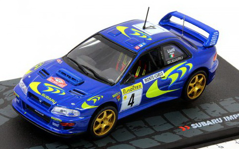 SUBARU Impreza WRC97 P.Liatti F.Pons Rally Monte-Carlo 1997