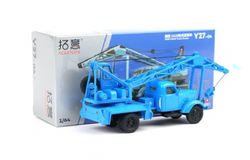 FAW Jiefang CA10 Truck Crane, blue