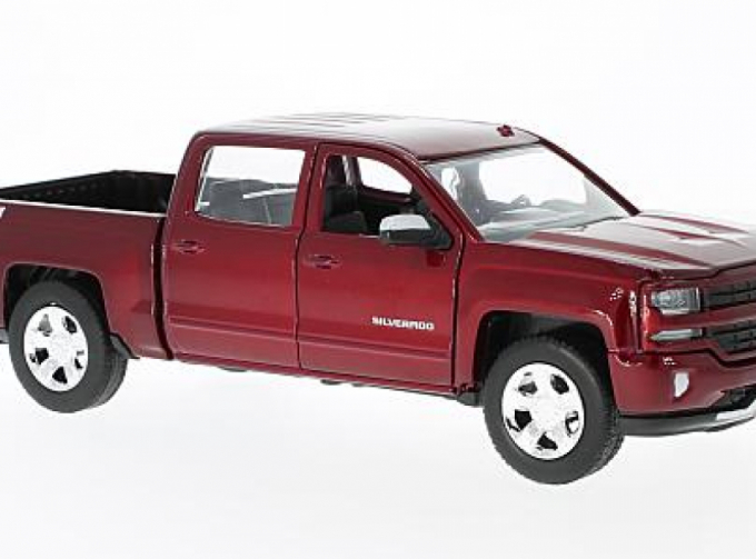 CHEVROLET Silverado 1500 LT-Z71 Crew Cab 2017, red