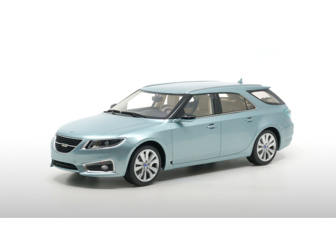 SAAB 9-5 2012 Sportcombi голубой