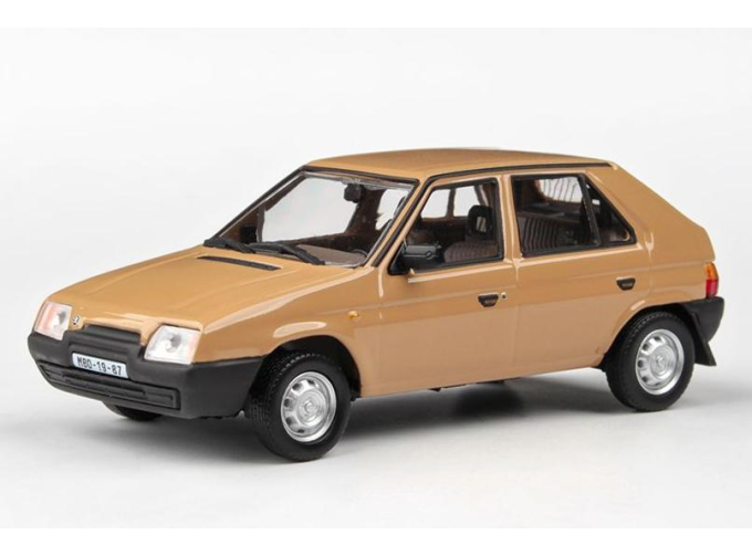 SKODA Favorit 136L (1988), brown