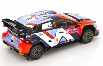 HYUNDAI I20 N Rally1 Team Shell Mobis Wrt №8 3rd Rally Chile (2024) Ott Tanak - Martin Jarveoja