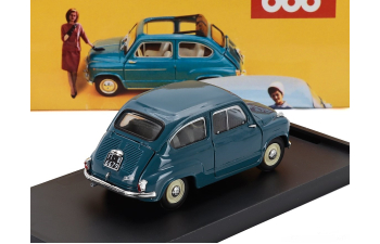 FIAT 600 Berlina 1-series (1955), Blu Chiaro - Blue