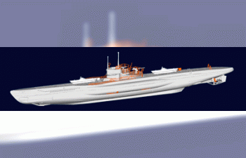 Сборная модель German U-boat type IX A/B (Profi set)