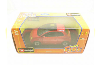 FIAT 500, Street Fire 1:32, красный