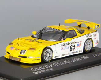 CHEVROLET Corvette C5-R #64 Pilgrim - Collins - Freon Le Mans (2000), yellow / white