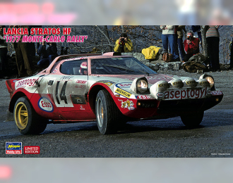 Сборная модель Lancia Stratos HF 1977 Monte-Carlo Rally Limited Edition