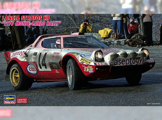 Сборная модель Lancia Stratos HF 1977 Monte-Carlo Rally Limited Edition