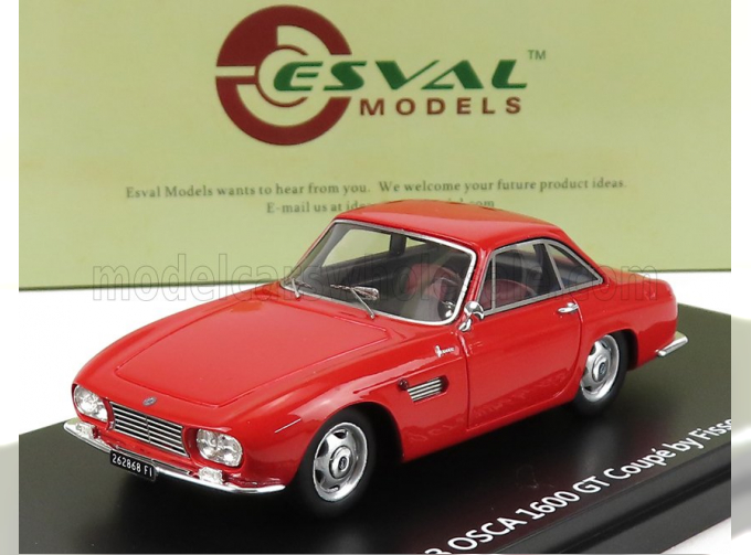 OSCA 1600gt Fissore Coupe (1963), Red