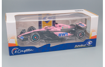 RENAULT F1 A523 Team Bwt Alpine Press N10 - №31 (2023), Pink Blue