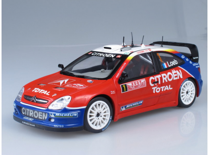 CITROEN Xsara WRC S.Loeb, D.Elena Winner, Rallye Monte Carlo (2005)