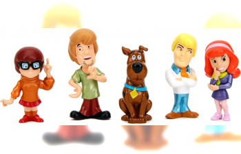 HANNA BARBERA Scooby-doo The Mystery Machine With 5x Figures, Various