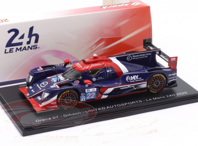 ORECA 07 №22 24h LeMans United Autosports 24h LeMans Renger van der Zande, Pietro Fittipaldi, David Heinemeier Hansson (2025)
