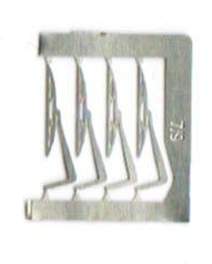 Фототравление 4 дворника 7/9 мм