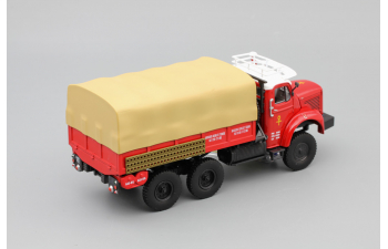 BERLIET GBC 8 6x6, red / white