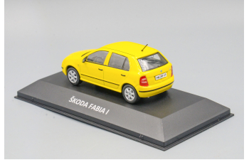 Skoda Fabia I, yellow