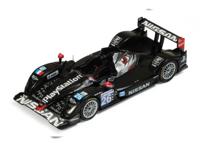 NISSAN ORECA 03 26 F.MAILLEUX – L.ORDONEZ – S.AYARI Winner LMP2 Le Mans 2011, black