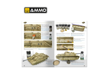 Как раскрашивать немецкие танки середины Второй мировой войны (ФЕВРАЛЬ 1943 - СЕНТЯБРЬ 1944) (на двух языках) / How to Paint Mid WWII German Tanks (FEB 1943 - SEP 1944) (Bilingual)