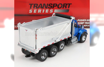 KENWORTH T880s Truck Cassone Ribaltabile 4-assi 1990, Blue