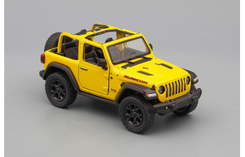 JEEP Wrangler, yellow / black