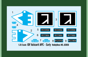 Сборная модель БТР IDF Achzarit APC - Early