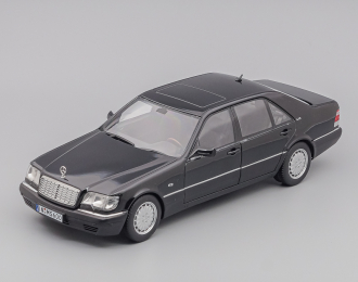 MERCEDES-BENZ S600 (W140) (1997), black