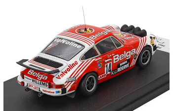 PORSCHE 911 Carrera Rs (night Version) №14 2nd Rally Ypres (1979) Hermes Delbar - Willy Lux, Red White