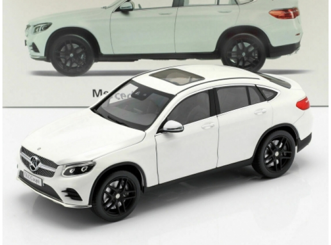 Mercedes-Benz GLC Coupe 2018 C253, white