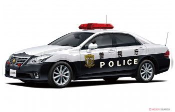 Сборная модель TOYOTA CROWN GRS202 Patrol Car 10