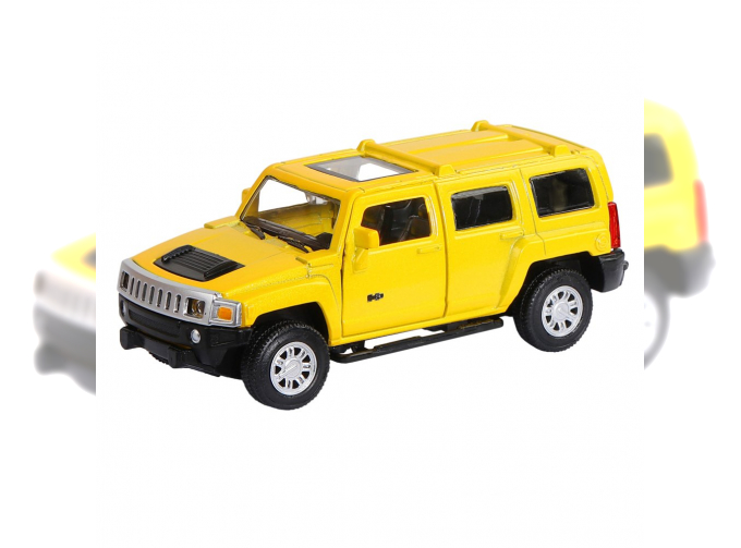 HUMMER H3, желтый