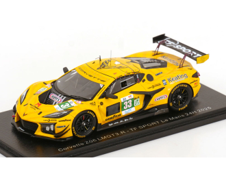 CHEVROLET Corvette Z06 GT3.R №33 24h LeMans Ben Keating, Daniel Juncadella, Jonny Edgar (2025), yellow