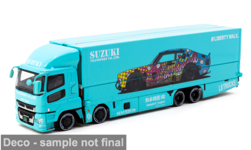 MITSUBISHI Fuso Super Great, бирюзовый